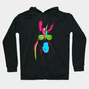 80s donkeycorn Hoodie